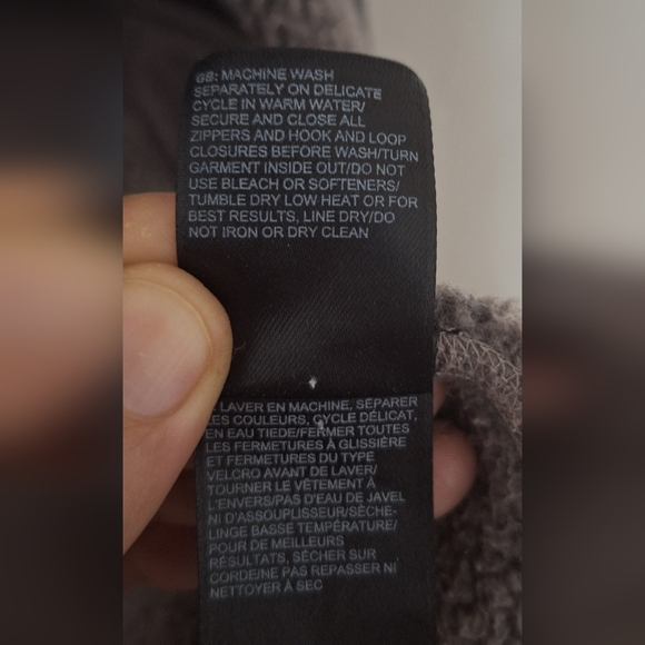 The North Face Jacket Womens L Heather Gray Crescent Zip-up Hooded Fleec… - Picture 11 of 13